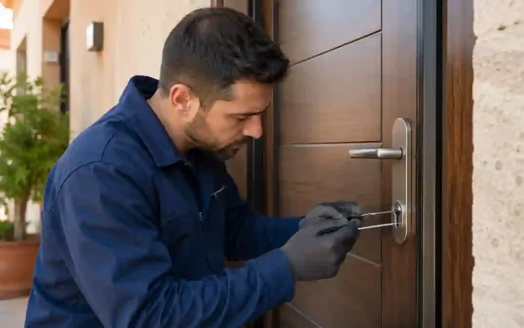 Apertura de puertas por profesionales: cuándo llamar a un cerrajero
